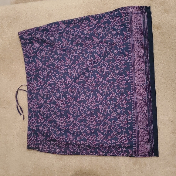 Y2K Smart Set Drawstring Waist Skirt Large - Picture 3 of 7